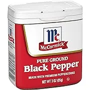 McCormick Black Pepper, Pure Ground - 3 oz