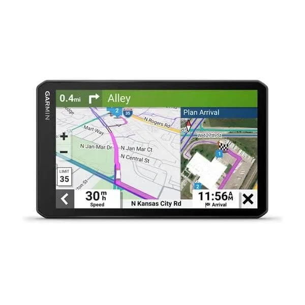 Garmin dēzl™ OTR710, Large, Easy-to-Read 7” GPS Truck Navigator, Custom Truck Routing, High-Resolution Birdseye Satellite Imagery, Directory of Truck & Trailer Services