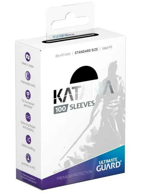 Ultimate Guard - 60 Katana Sleeves Japanese Size White