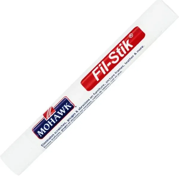 Mohawk Fill Stick (Fil-Stik) Furniture Cabinet Touch Up Putty Wax Filler White M230-0202 (5)