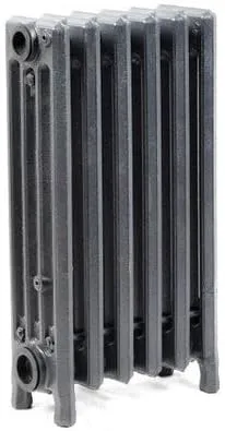 Cast Iron Radiator, 19" Height, 4-7/16” Depth, 4-Tube, Steam Radiator, Hot Water Radiator, Home Radiator, Cast Iron Radiators for Home Heating, Cast Iron Heater, by Oswald Supply