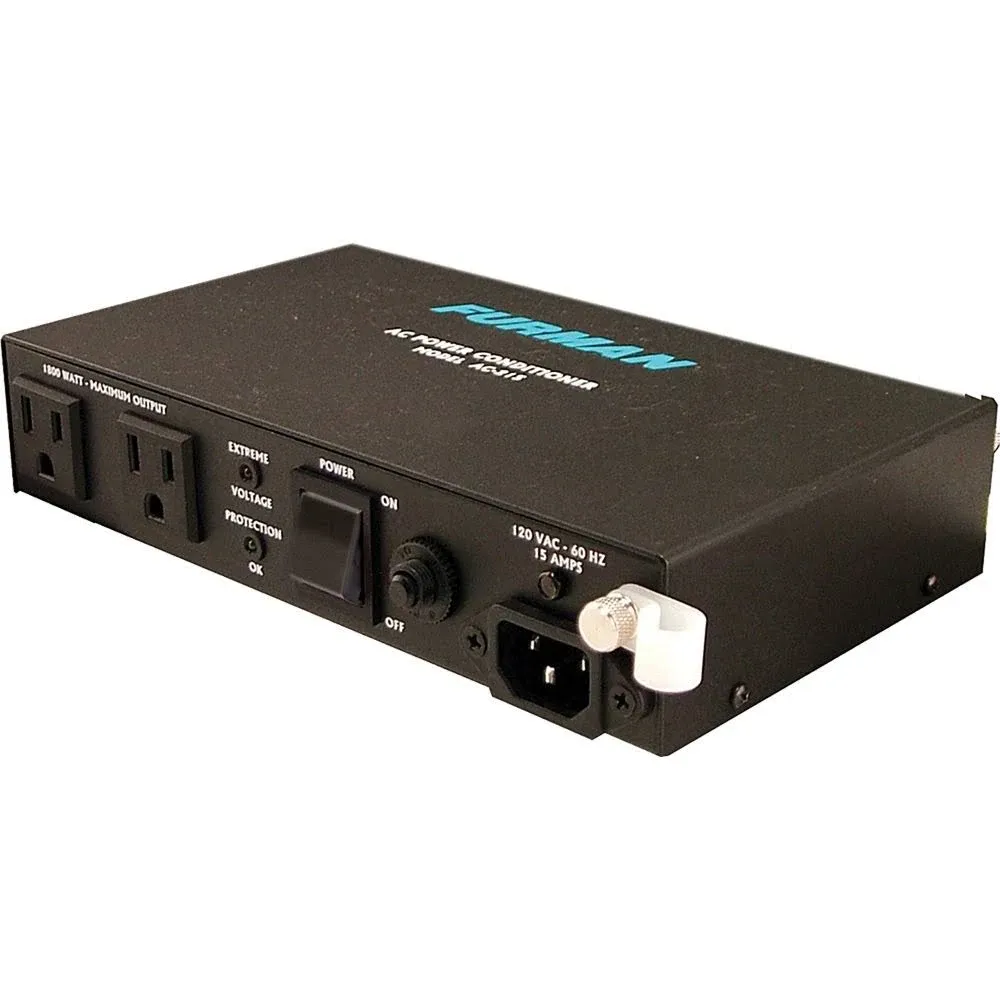 Furman AC 215A Compact Power Conditional with Auto-Resetting Voltage Protection ...