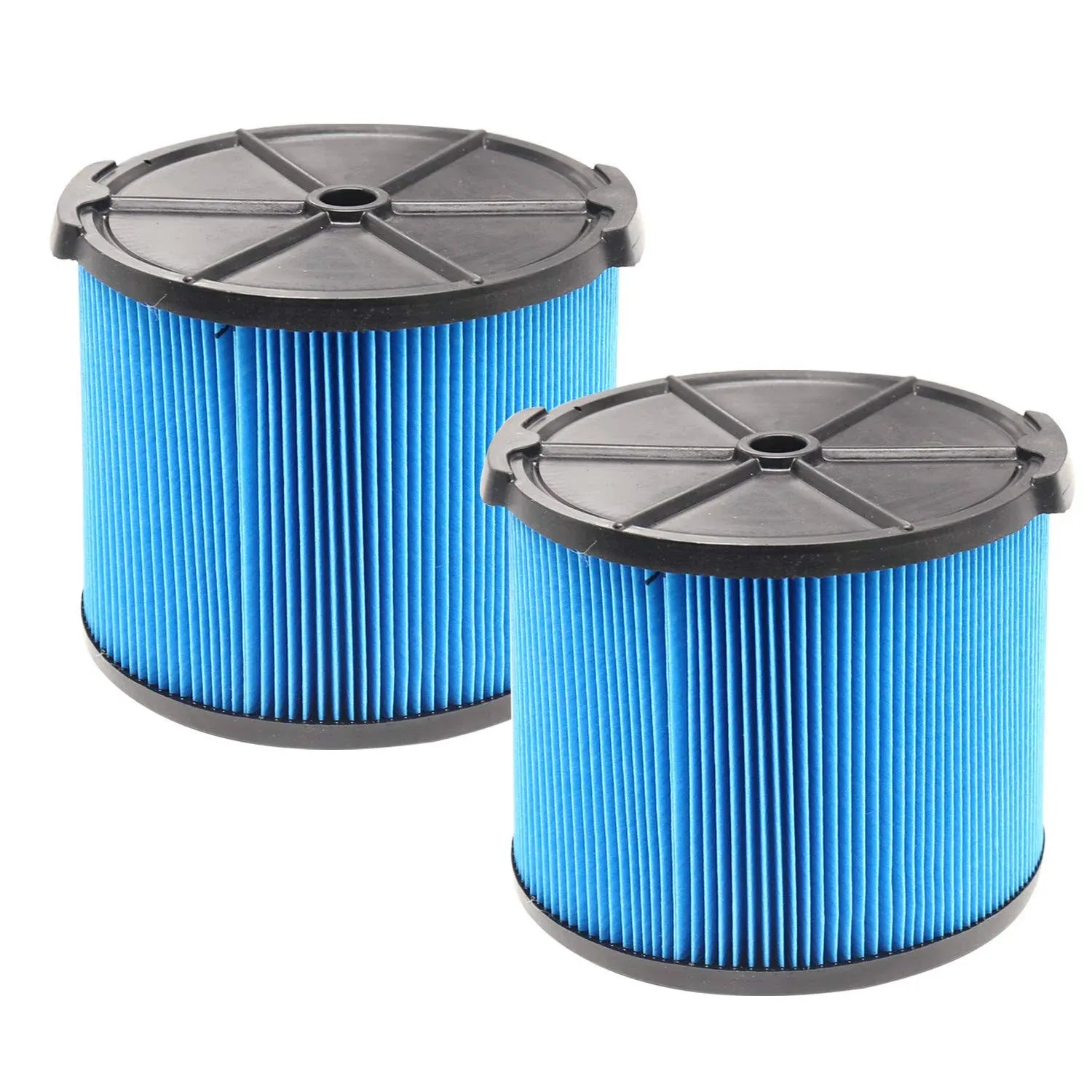 2 Pack VF3500 Filter Replacement for Ridgid 3-4.5 Gallon Vacuum Cleaners 3 Layer