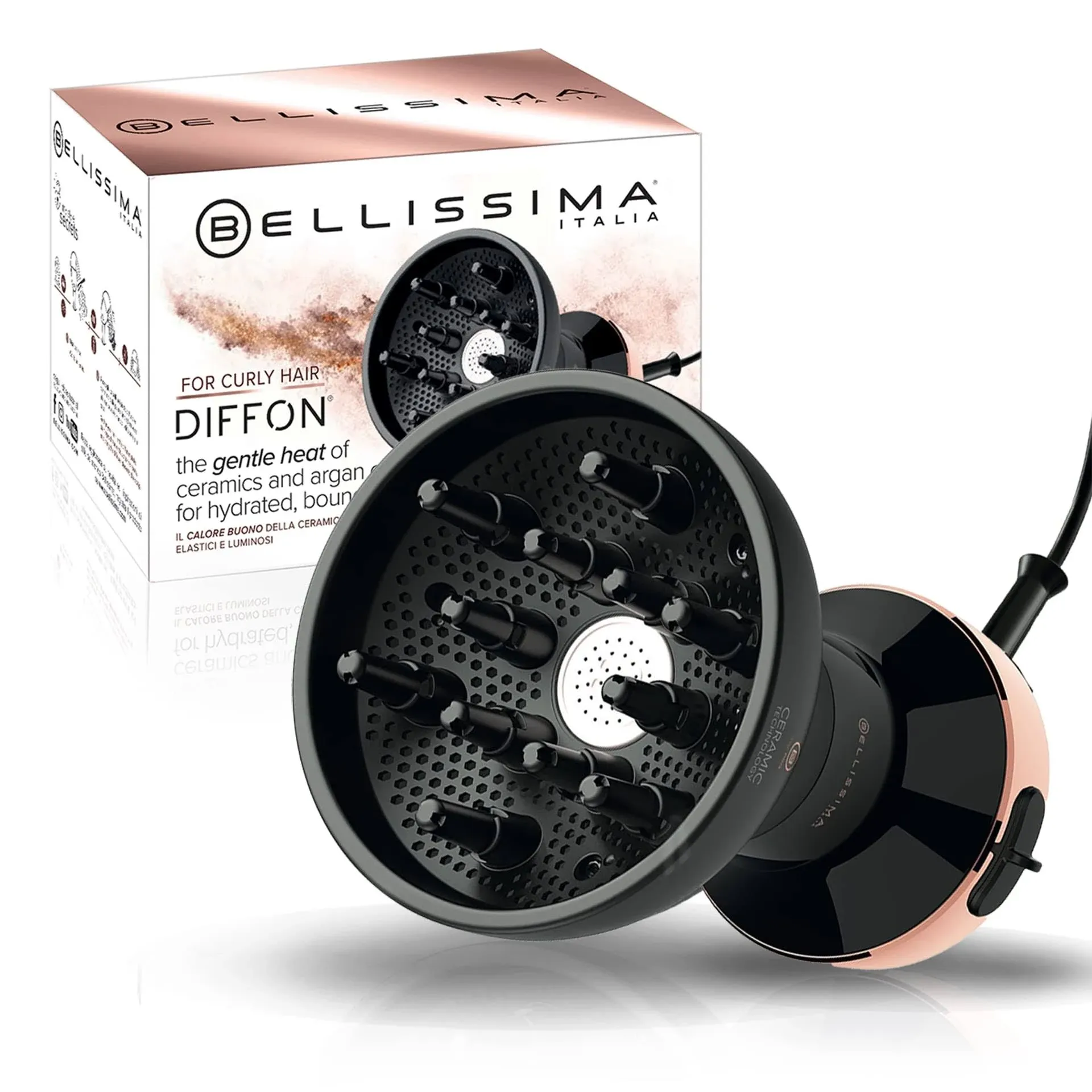 Bellissima Diffon DF1 5000 Ceramic Diffuser and Hair Dryer