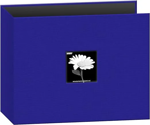 Pioneer 3-Ring Fabric Album 12"x12" Blue