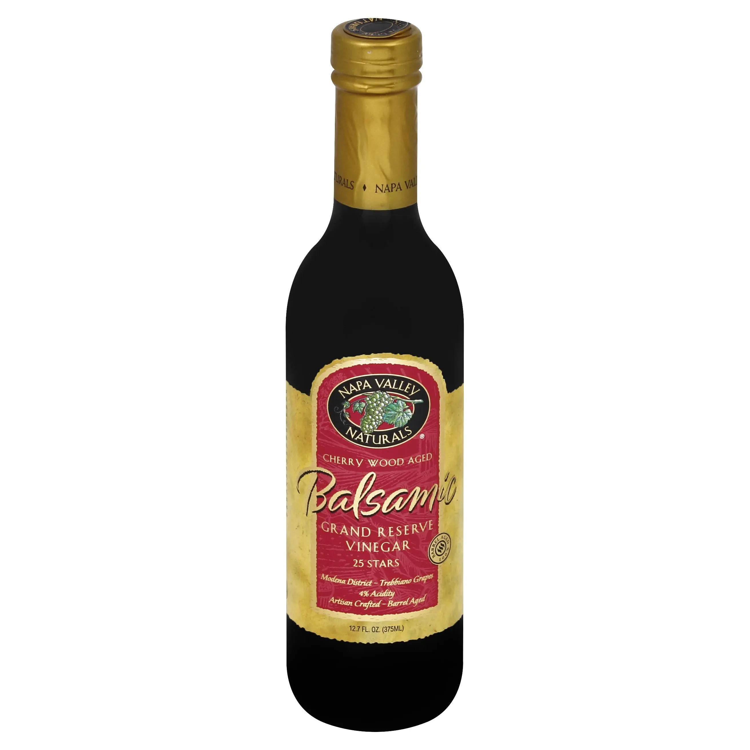 Napa Valley Naturals Grand Reserve Vinegar, Balsamic - 12.7 fl oz bottle