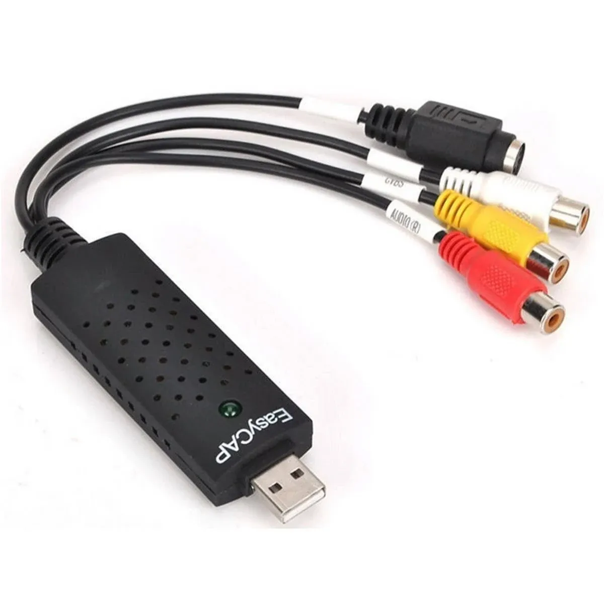 Easy CAP DC60 USB 2.0 Video Adapter with Audio Capture &amp; Edit NEW