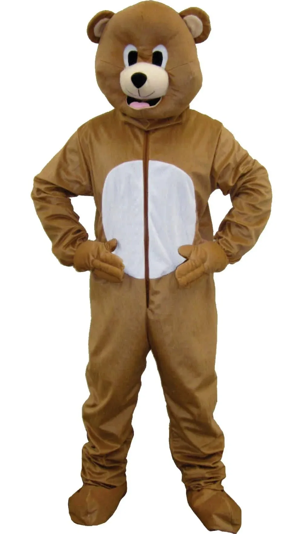 Dress Up America Brown Bear Mascot Costume for Kids - Size X-Large