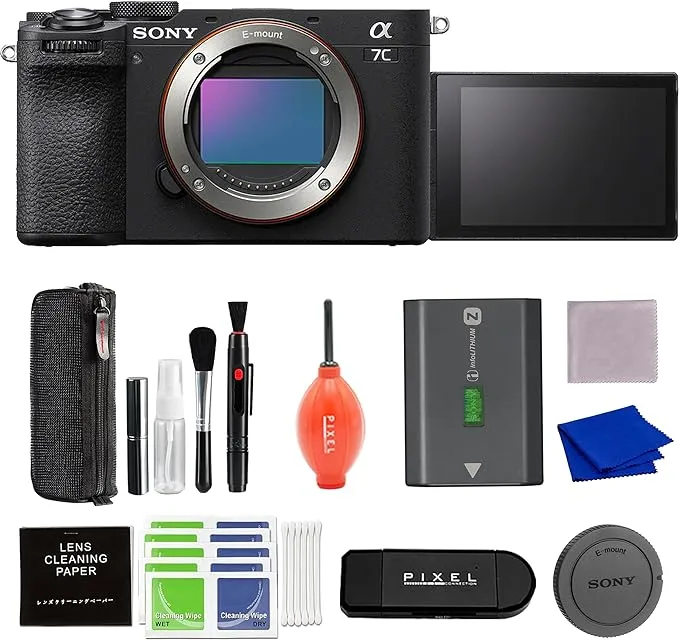 Sony Alpha 7C II Full-Frame Interchangeable Lens Camera - Black