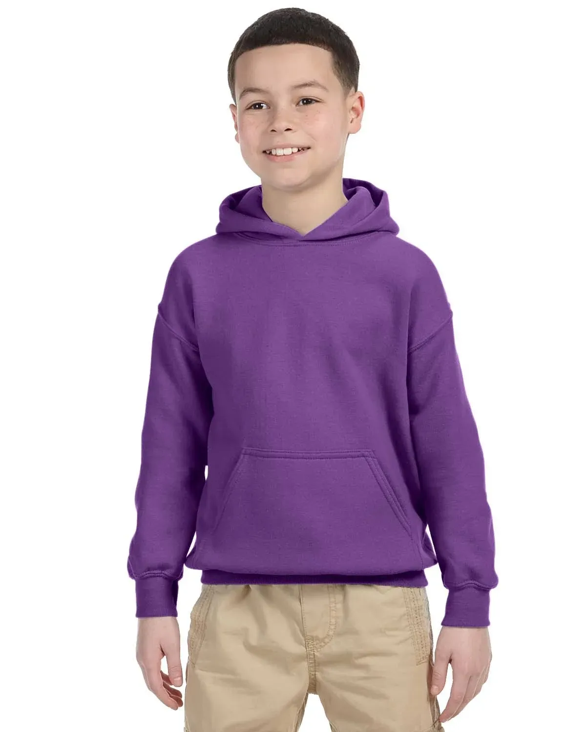 Gildan Heavy Blend Youth Hooded Sweatshirt Boy's