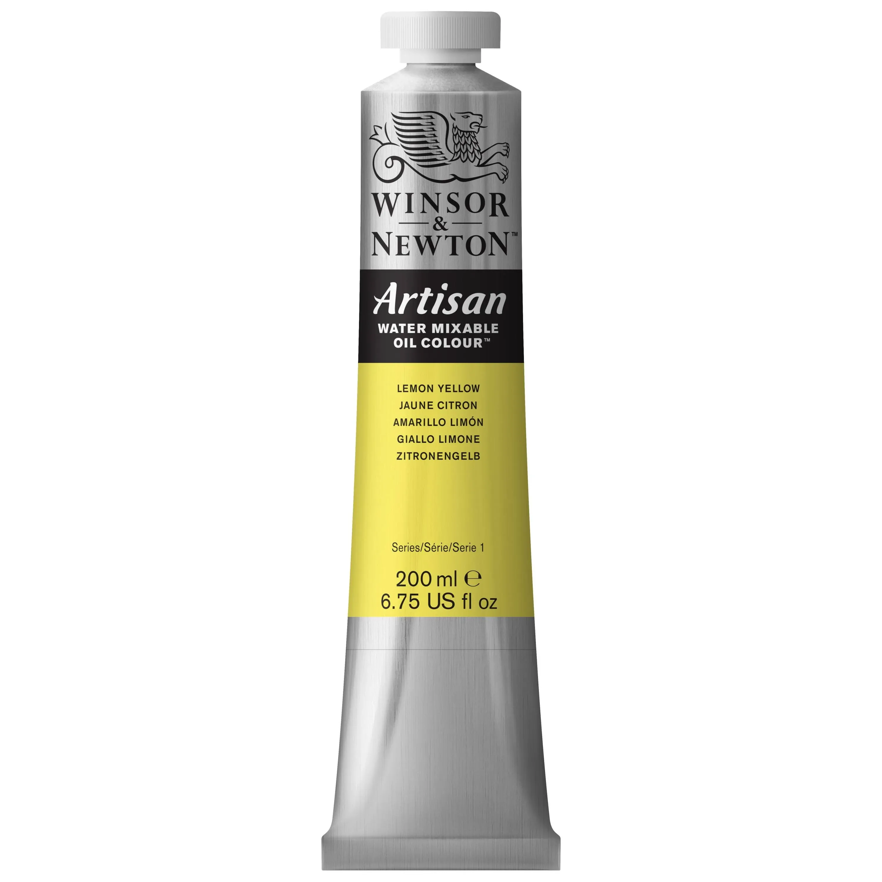 Winsor & Newton Artisan Water Mixable Oil 200 ml - Lemon Yellow