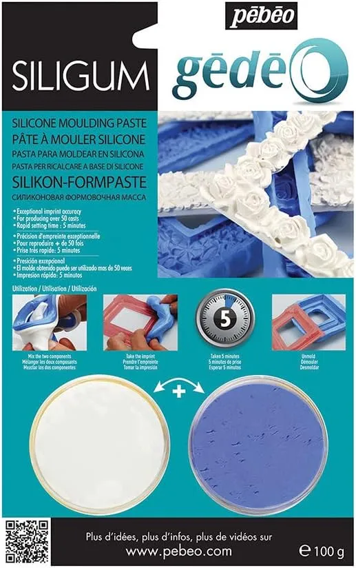 Gedeo Siligum Silicone Moulding Paste 100 G