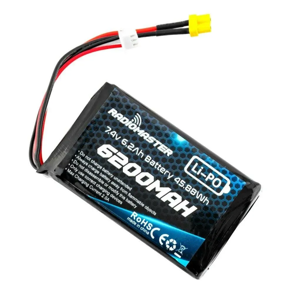 RadioMaster 6200mAh 2S Lipo Transmitter Battery