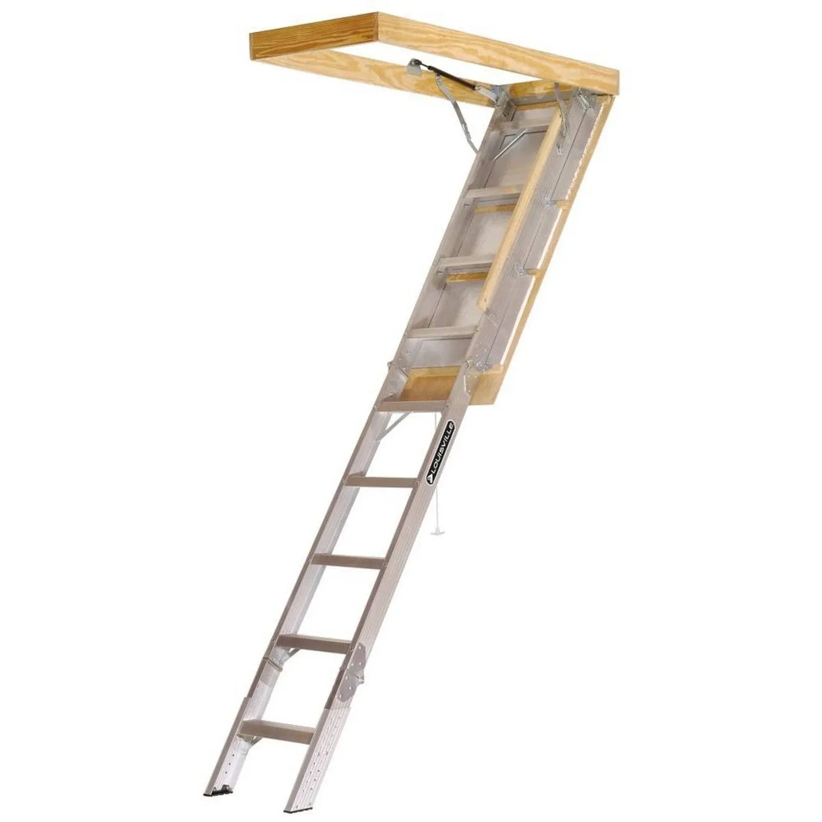 Louisville Aa2510 25.5 x 54 in. Aluminum Attic Ladder