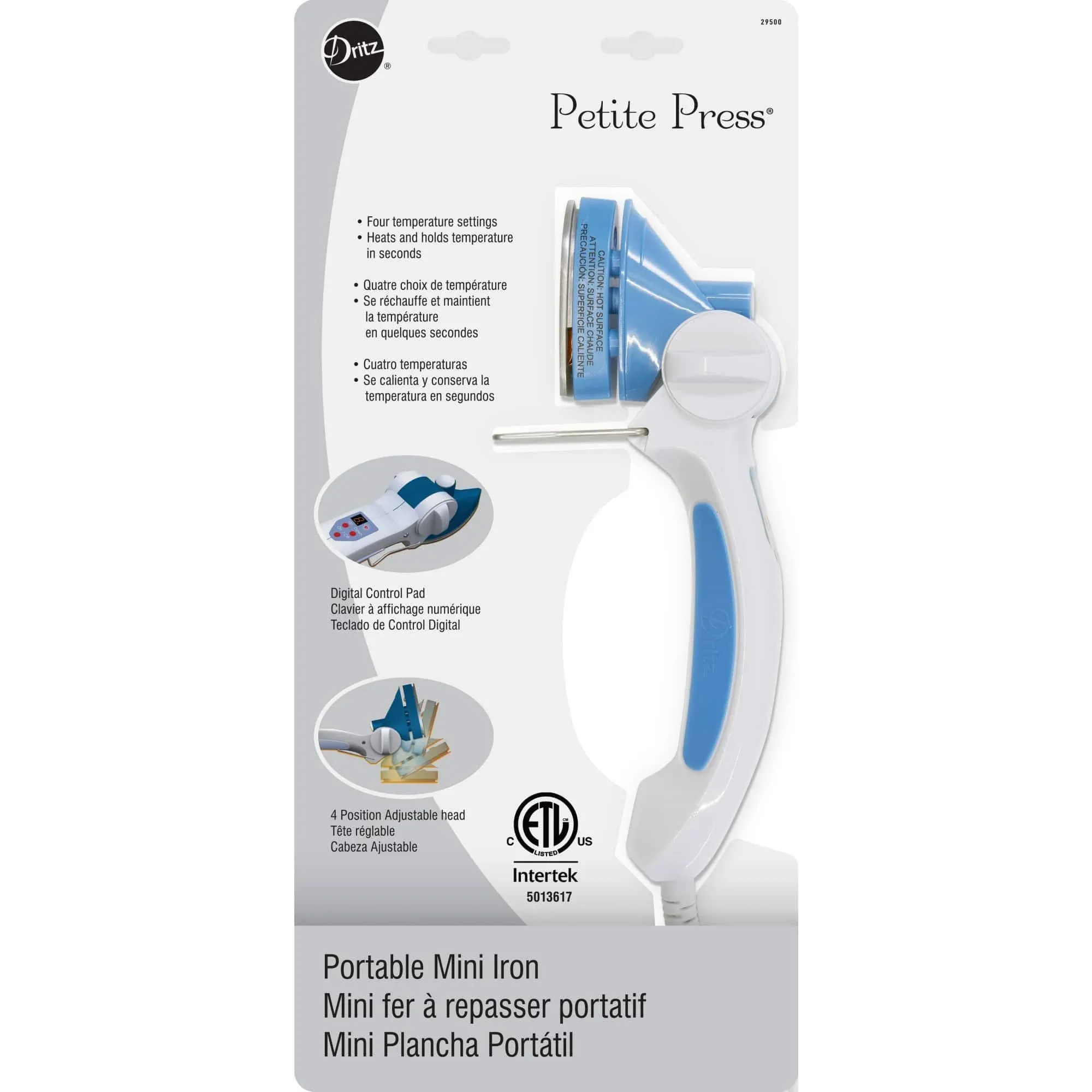 Dritz Petite Press Portable Mini Iron