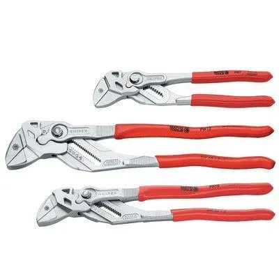 Knipex 3-Piece Pliers Wrench Set