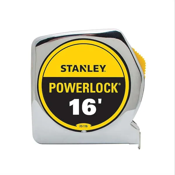 Stanley Powerlock Measuring Tape, 16'