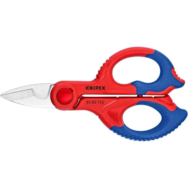 Knipex Electrician Shears 9505155 with Cable Cutter and Belt Clip