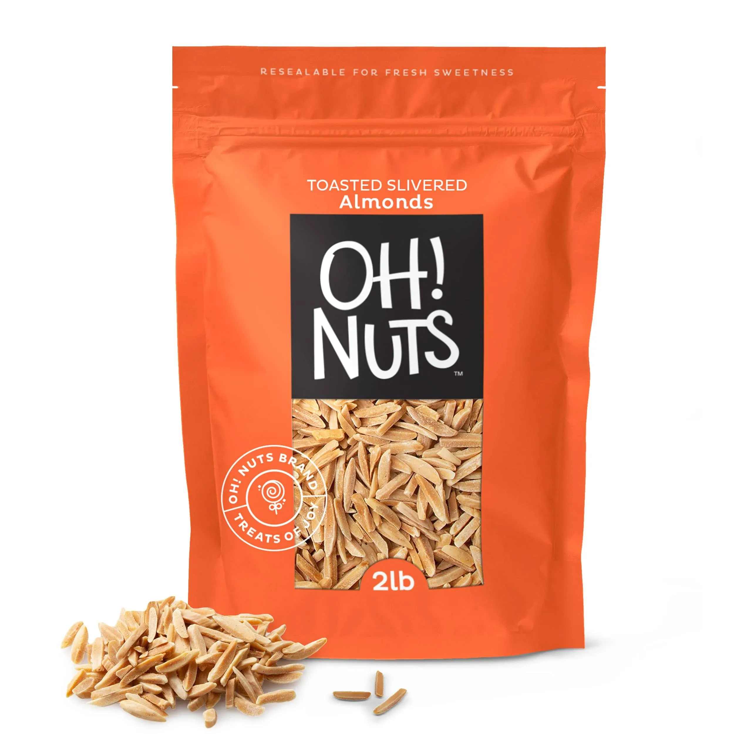 Oh! Nuts Blanched Slivered Almonds