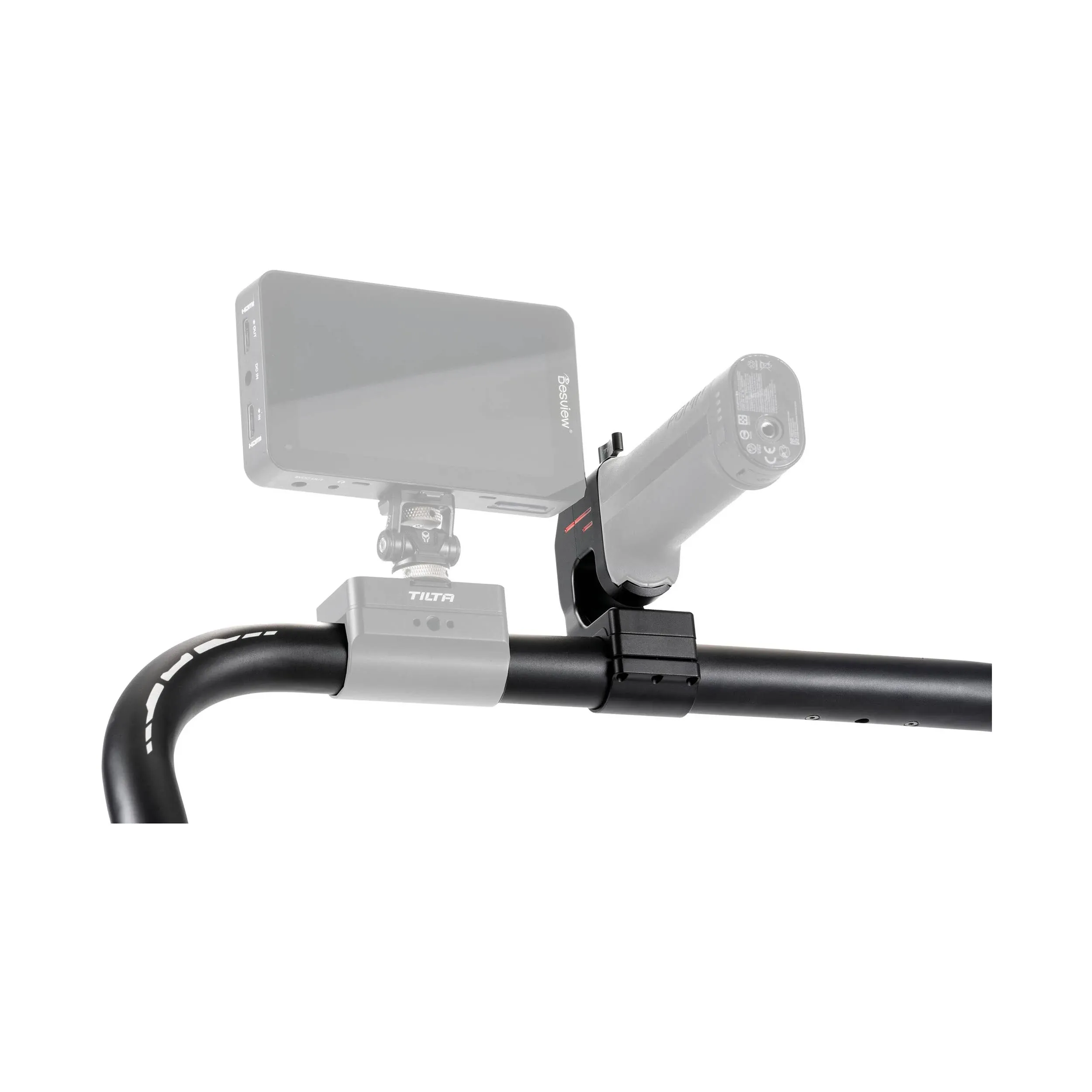 Tiltaing Basic Ring Grip Gimbal Stabilizer Handle Movie Camera Holder for DJI RS 3 RS 2 / RSC 2 - Tilta TGA-PRG