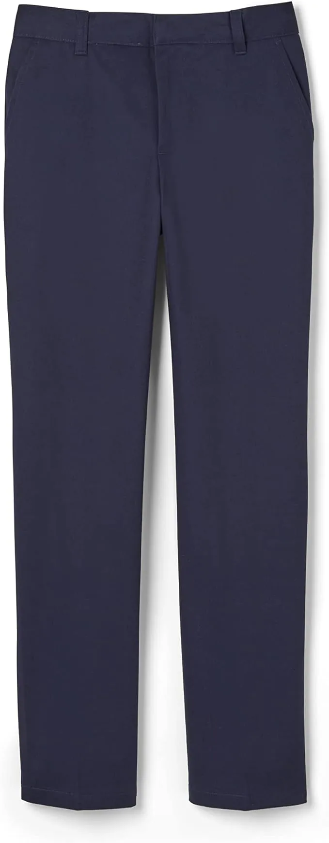 French Toast Boys' Relaxed-Fit Twill Adjustable-Waist Pants