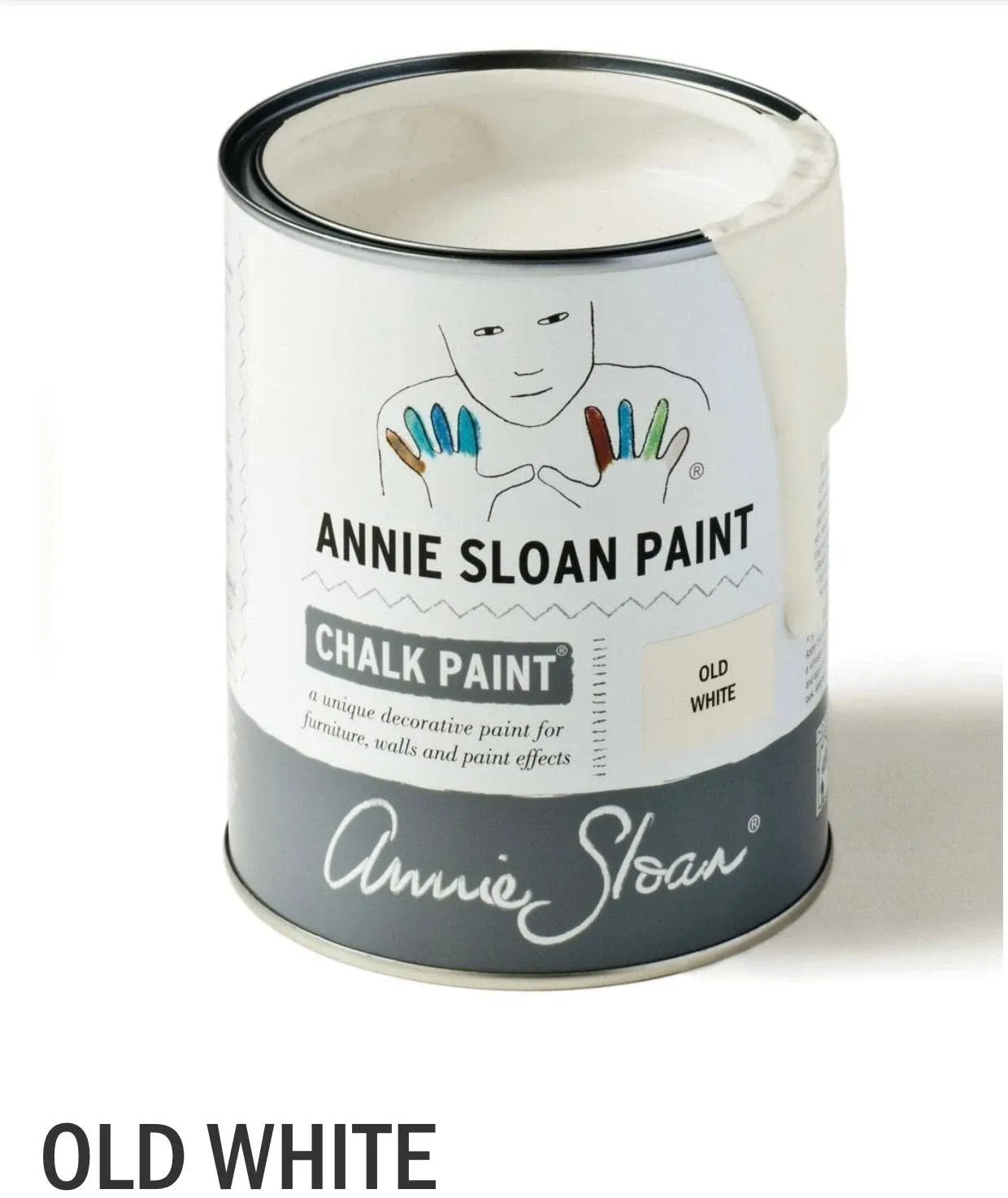 Annie Sloan Chalk Paint - Old White (1 Litre)