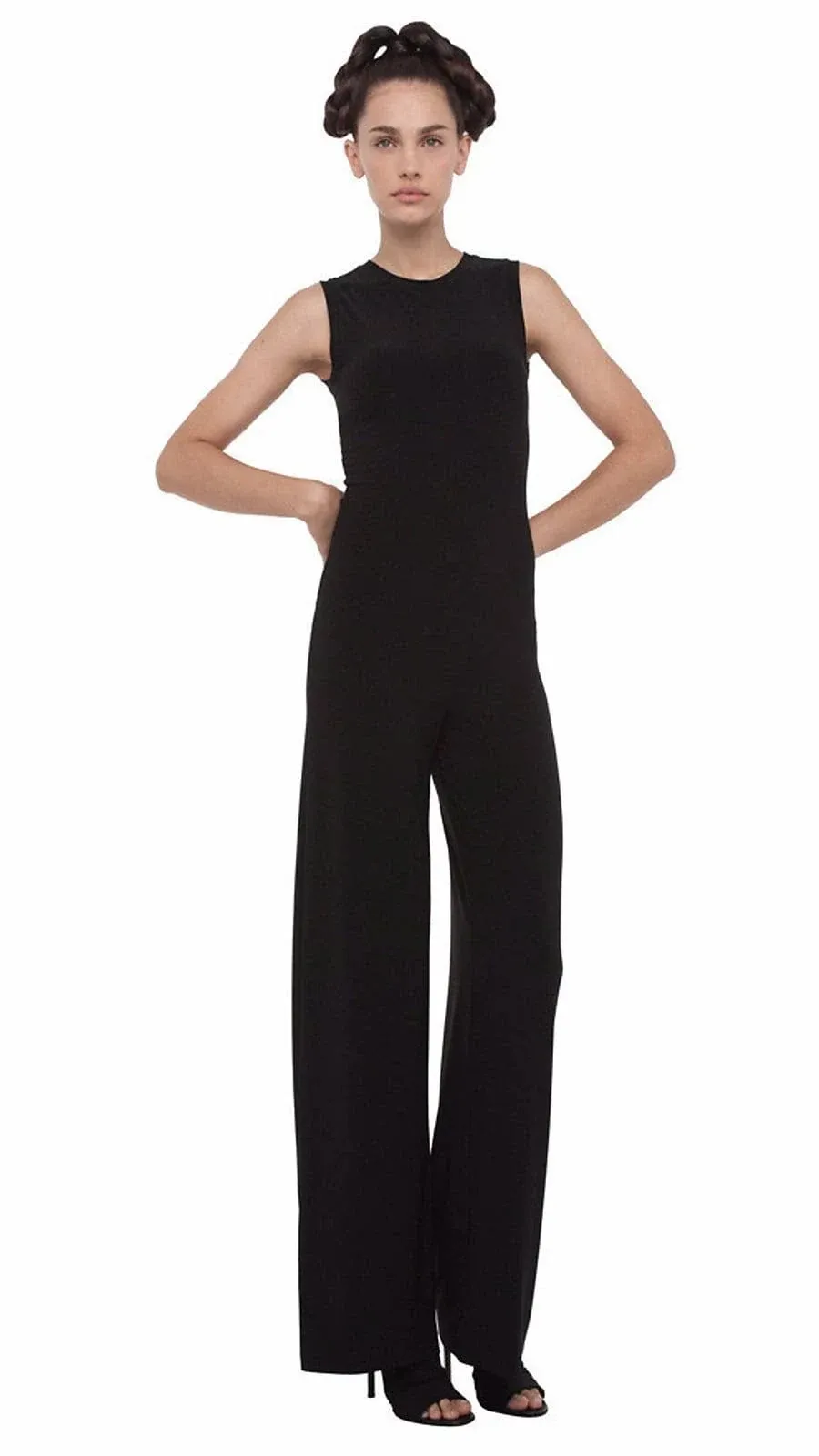 Sleeveless Jumpsuit - Black