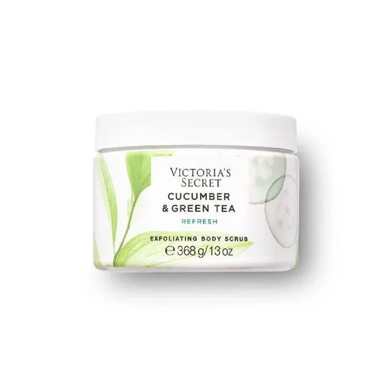 "NEW Victoria's Secret Cucumber & Green Tea Refresh Exfoliating Body Scrub 13 oz"