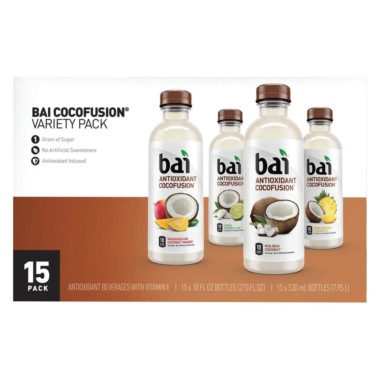 Bai 15 Piece Variety Pack