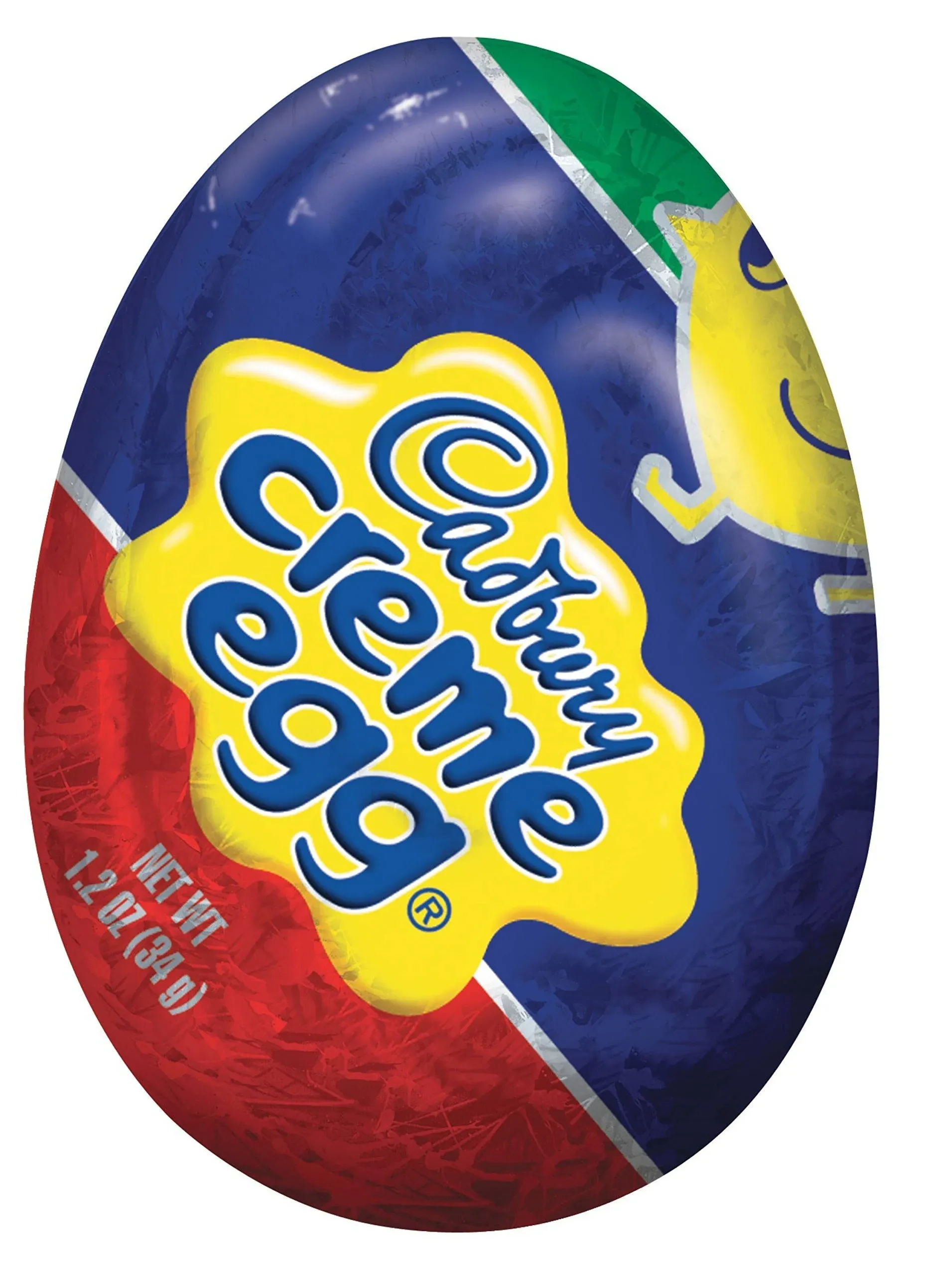 CADBURY CREME EGG Milk Chocolate Candy, Easter, 1.2 oz Eggs (48 Count) 