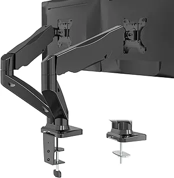 Dual Monitor Stand, 13-32 Inch Adjustable Spring Monitor Mount for Desk Holds...