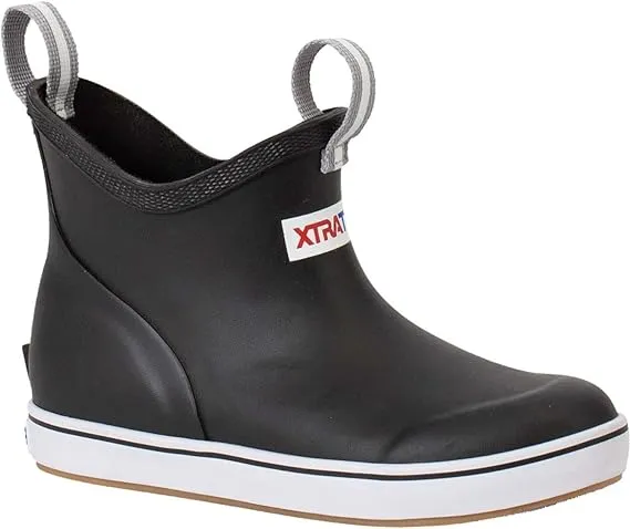 Kids' Xtratuf Ankle Deck Boots 6 Black