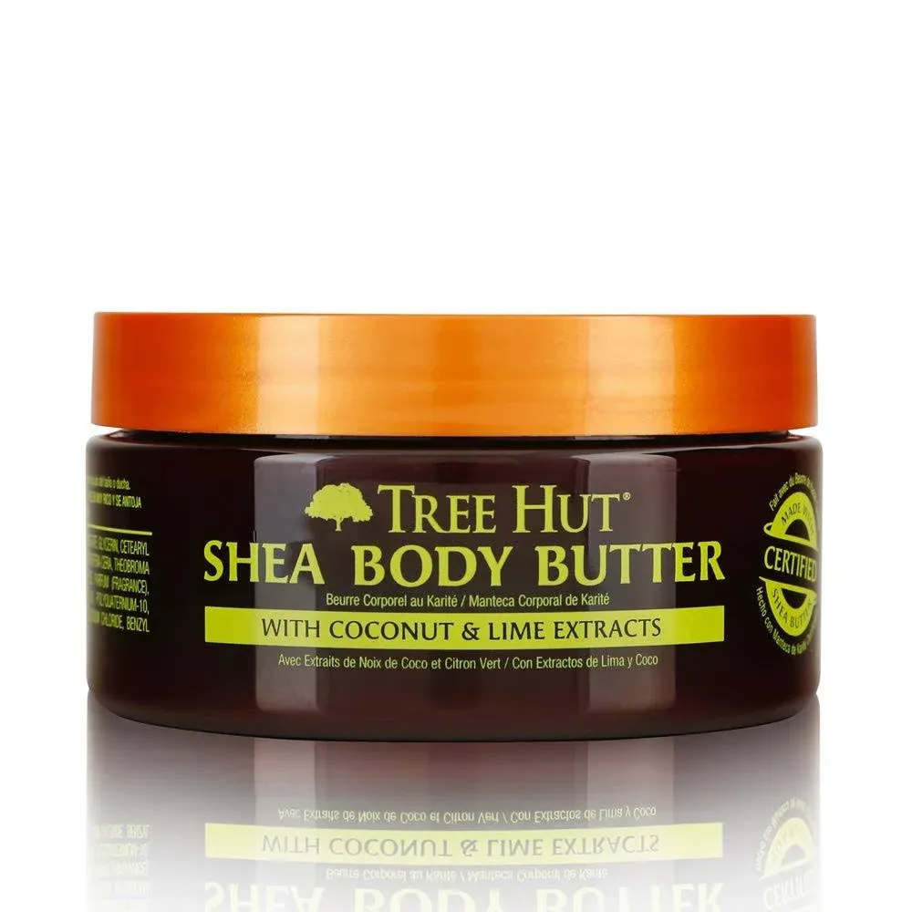 Tree Hut - 24 Hour Intense Hydrating Shea Body Butter Coconut Lime - 7 oz.