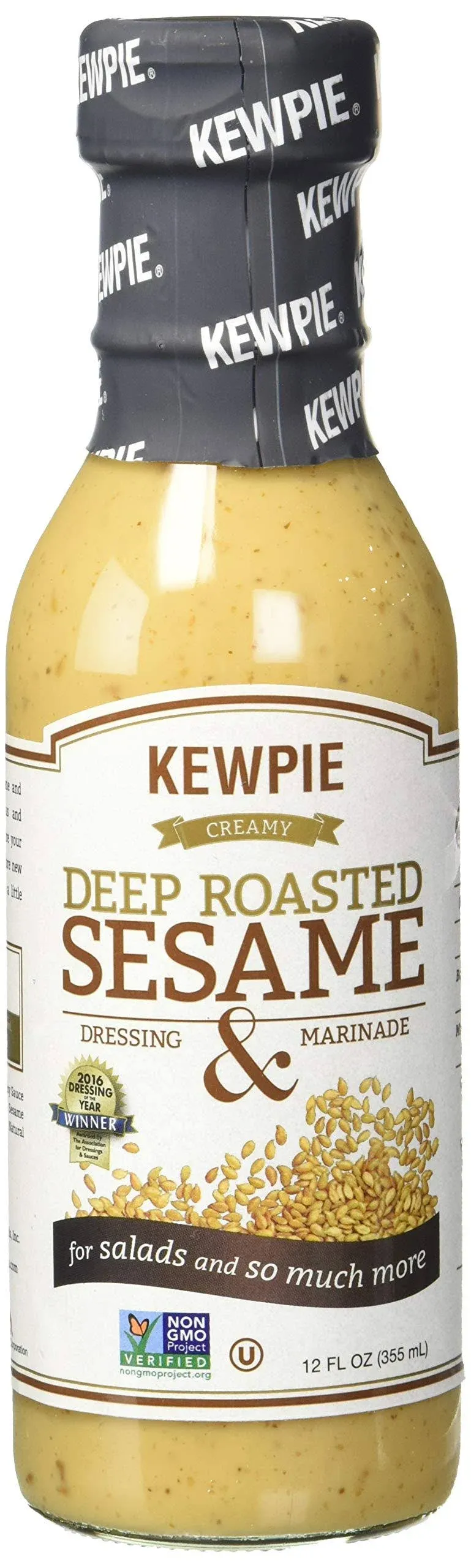 Kewpie Dressing & Marinade Creamy Deep Roasted Sesame - 12 Fl. Oz.