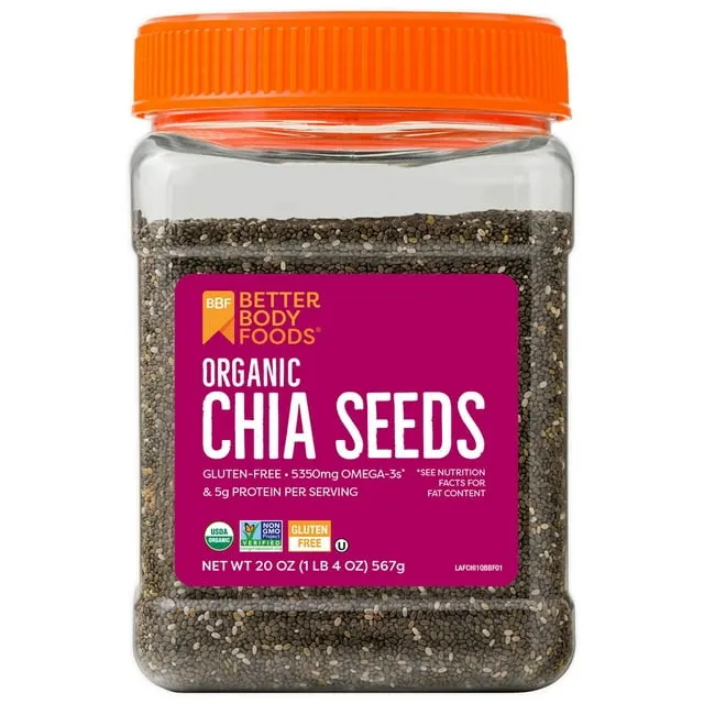 Betterbody Foods Organic Chia Seeds