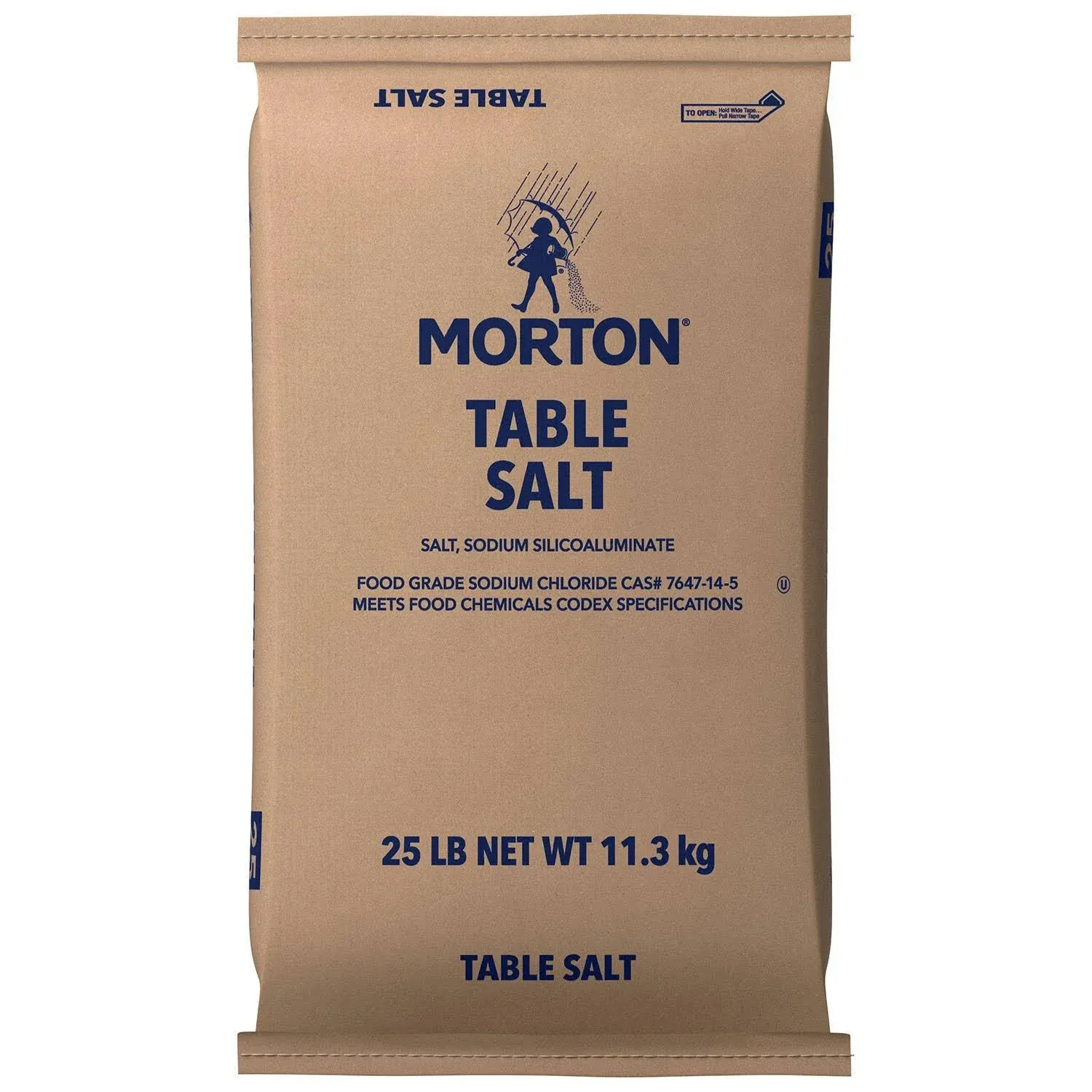 Morton Table Salt, Iodized, 25 PoundMorton Table Salt, Iodized, 25 Pound