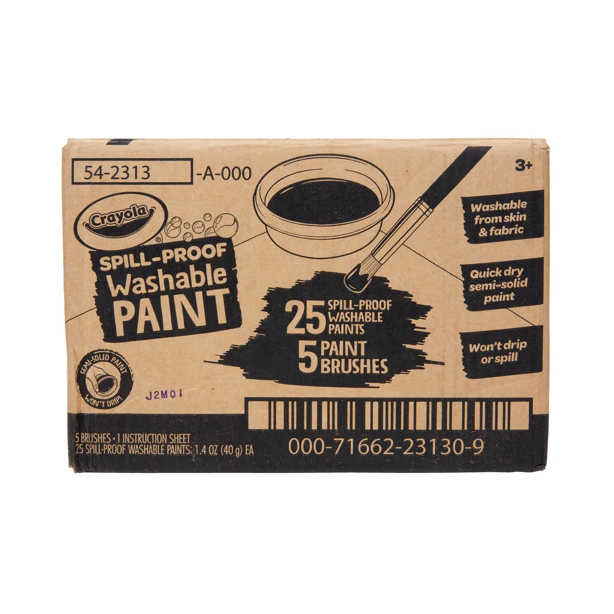 Crayola Spill Proof Washable Paints