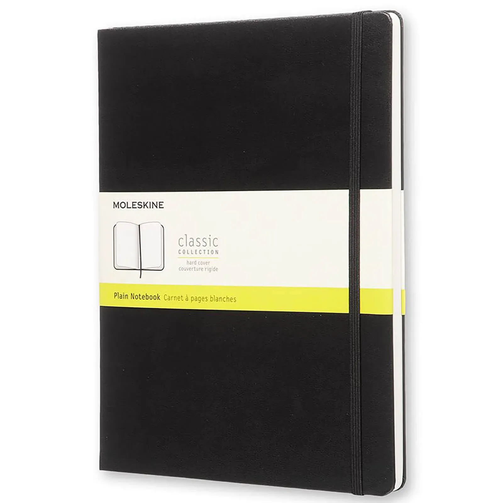 Moleskine Classic Notebook Extra Large Plain Black Hard Cover