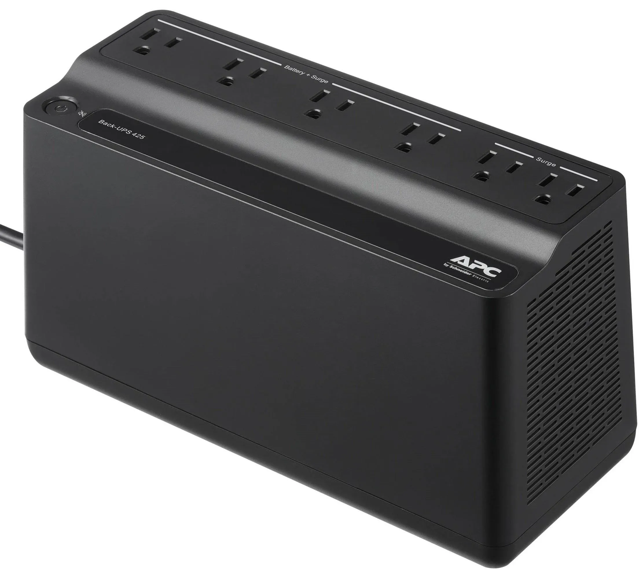 APC Back-UPS Battery Back-Up System - 425 VA - Black