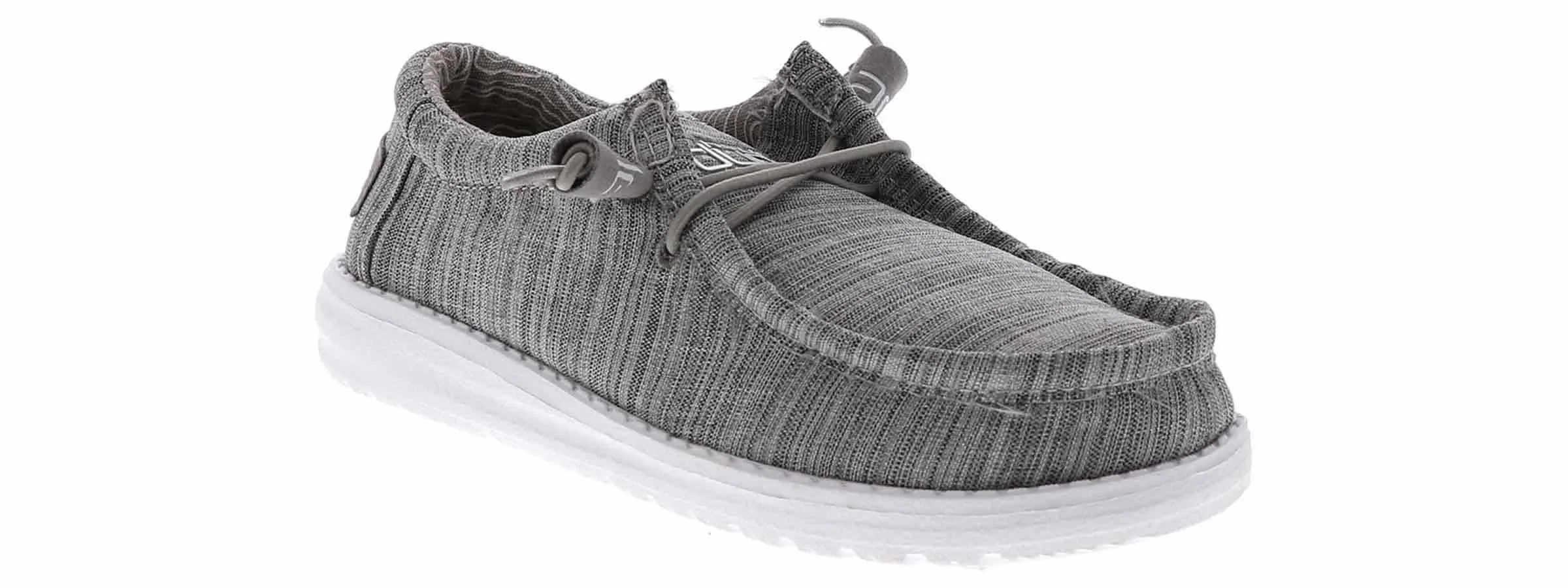 Hey Dude Youth Wally Linen Stone