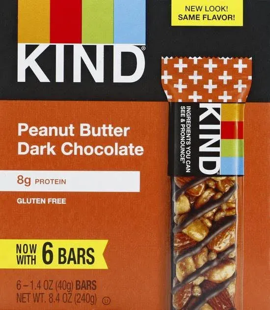 Kind Bars Peanut Butter Dark Chocolate