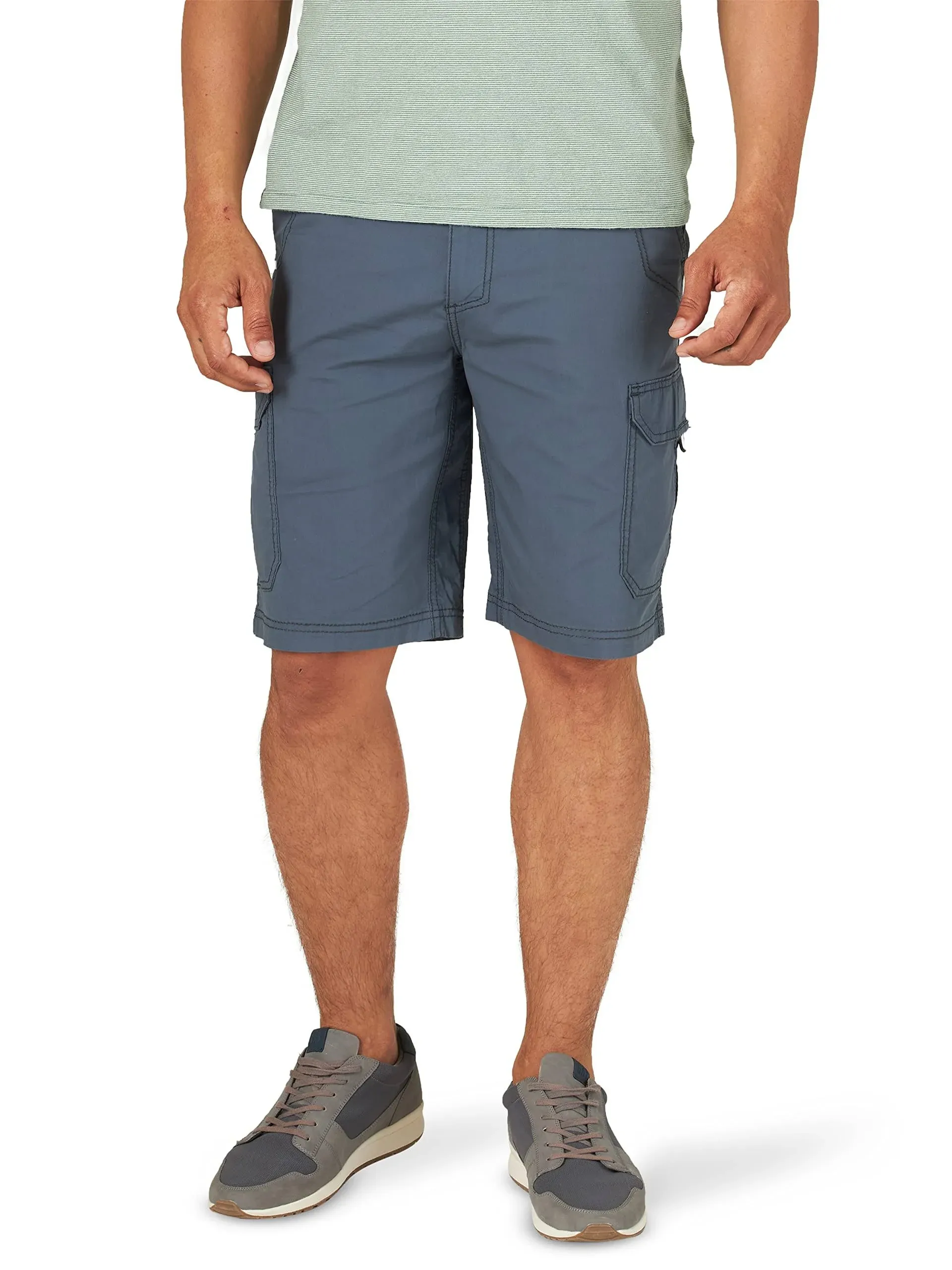 Lee Men's Extreme Motion Crossroad Cargo Shorts - Slate - 38