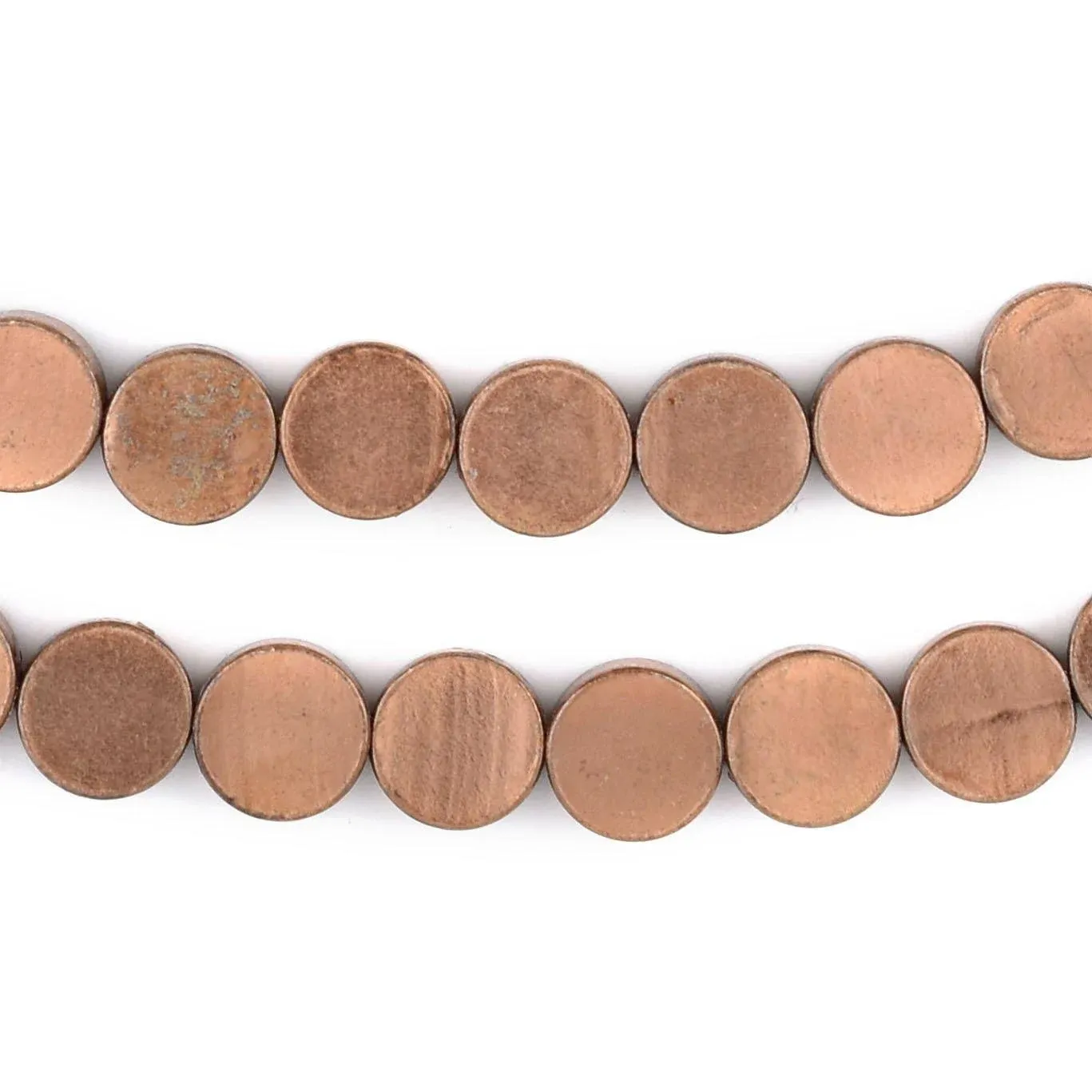 Circular Disk Copper Beads (10mm)