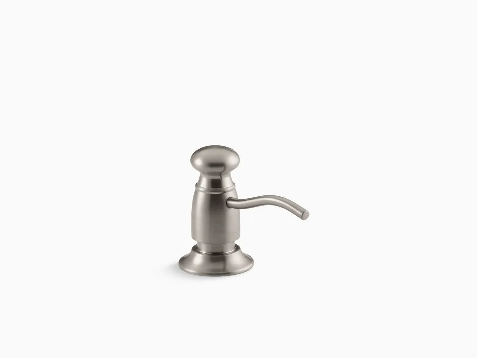 Kohler K-1894-C-VS Vibrant Stainless Traditional Soap/Lotion Dispenser