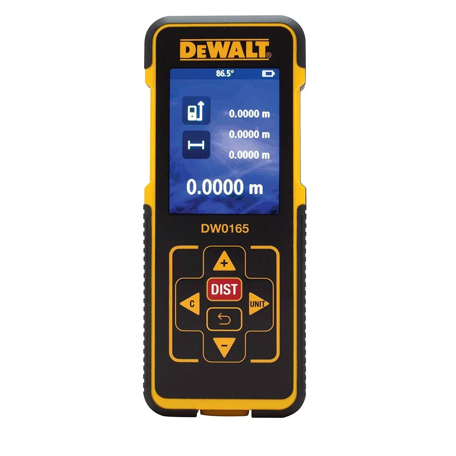 DeWalt DW0165 Laser Distance Measurer, 165 ft