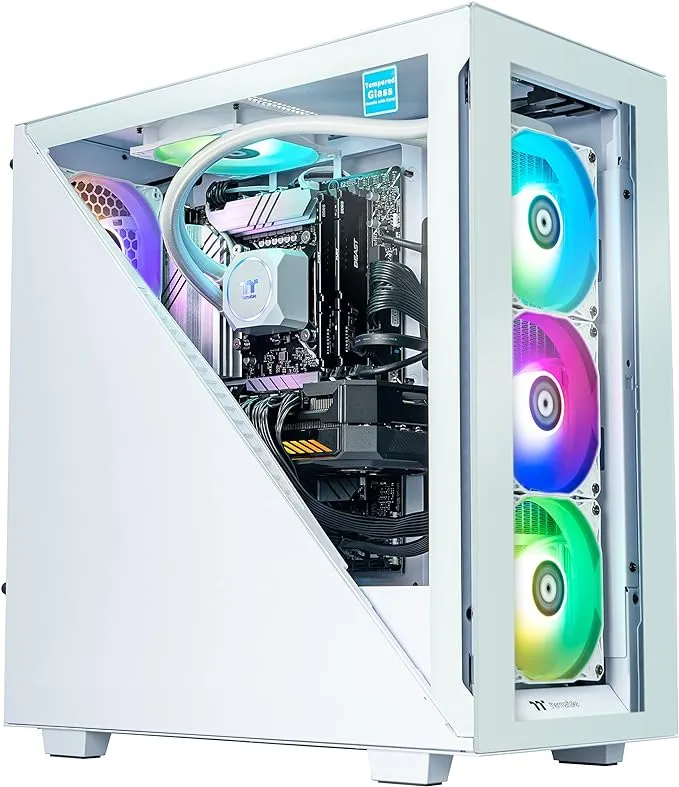 Thermaltake LCGS Avalanche i380T AIO Liquid Cooled CPU Gaming Desktop (Intel Core ...