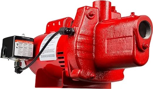 Red Lion 12 GPM 1/2 HP Cast Iron Shallow Well Jet Pump