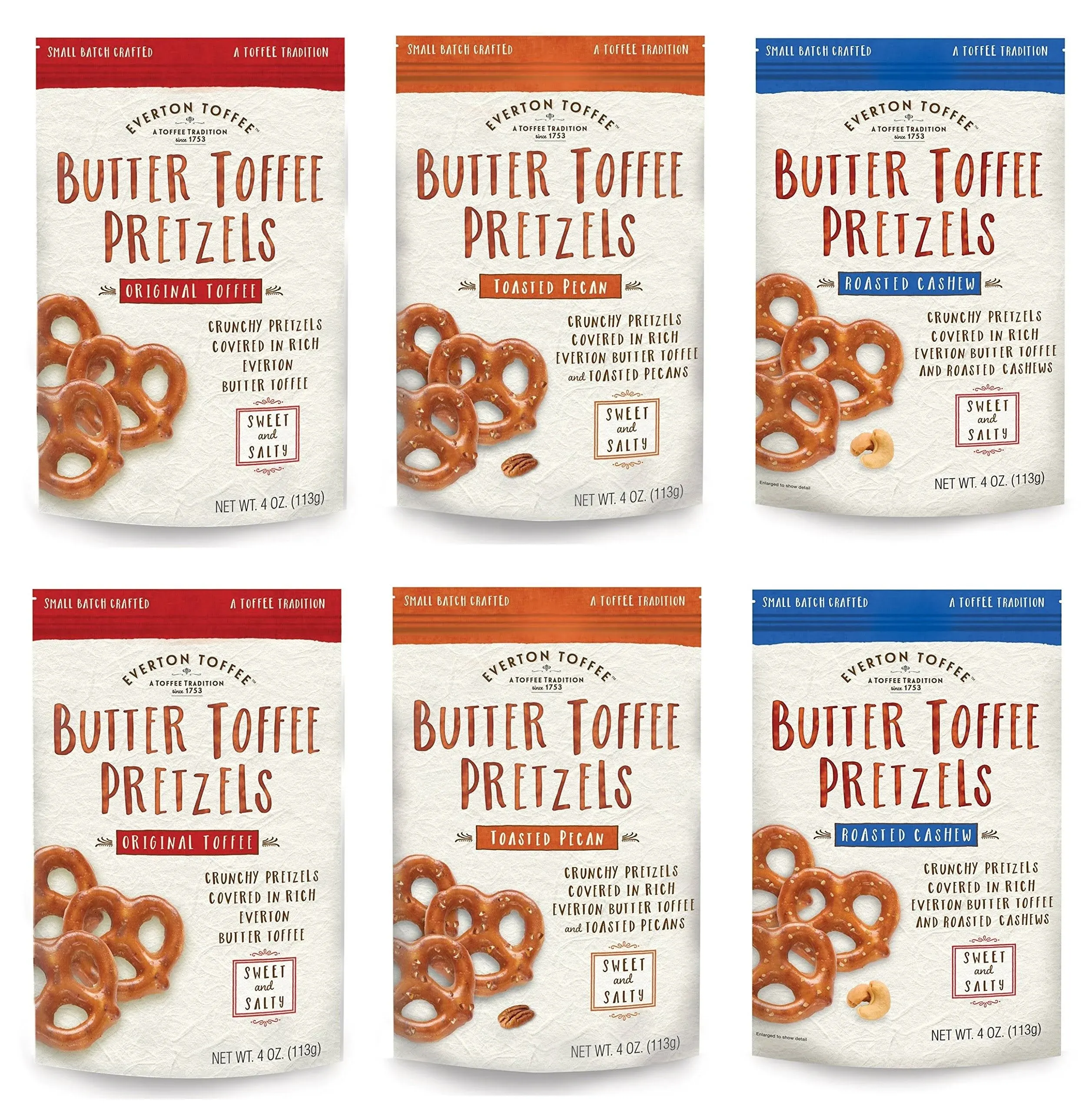 Everton Toffee Butter Toffee Pretzels