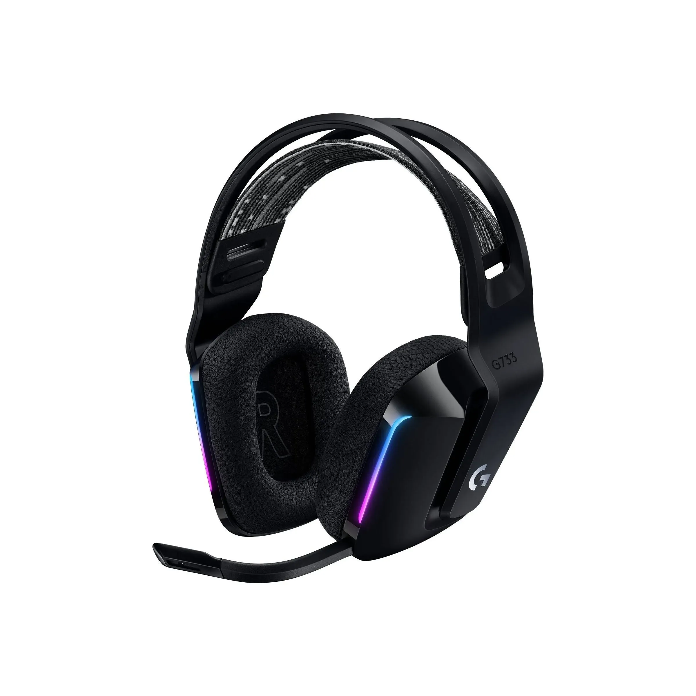 Logitech G733 Lightspeed Wireless Gaming RGB Headset-Black