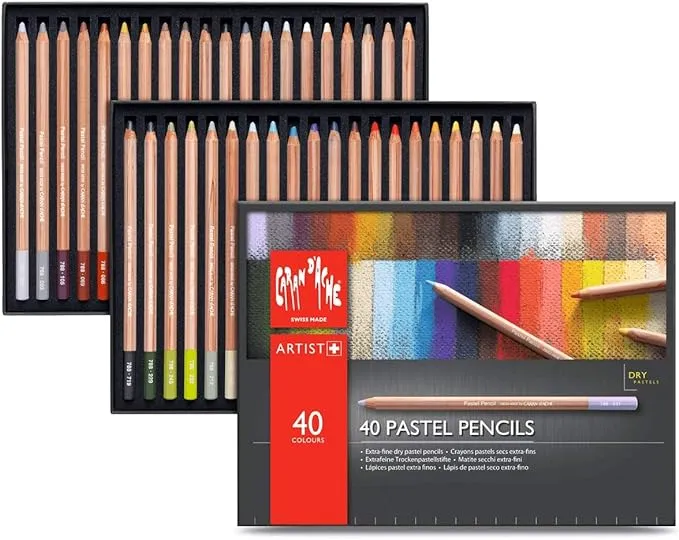 Caran d'Ache : Pastel Pencil Set of 40